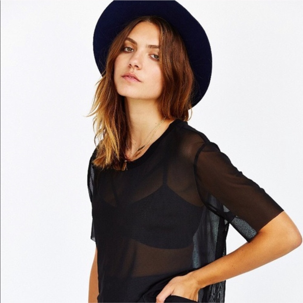 Silence and Noise Wool Wide Brimmed Hat